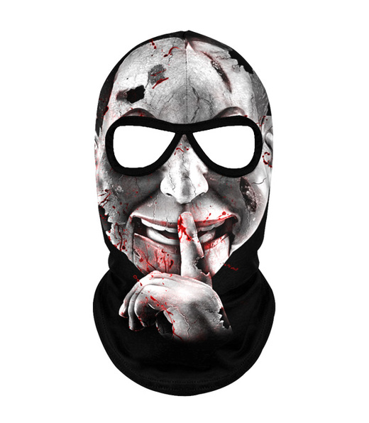 Octagon Be quiet or be dead balaclava