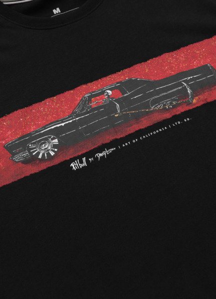 Koszulka męska PIT BULL "DEVIL'S DEVILLE" - czarny