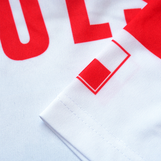 "Polska" football shirt - white