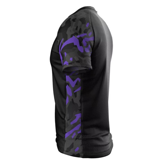 Koszulka techniczna Extreme Hobby | Black Panther - czarny/fioletowy
