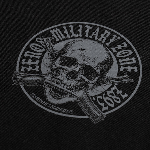 Koszulka T-shirt Dobermans Aggressive "MILITARY-ZONE TS408" - khaki