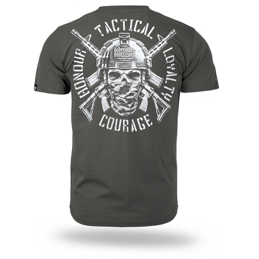 Koszulka T-shirt Dobermans Aggressive "COURAGE TS419" - khaki