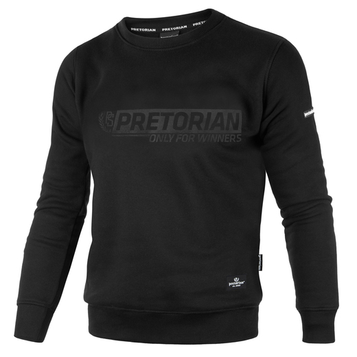 Pretorian &quot;Side&quot; Sweatshirt - Black/Black