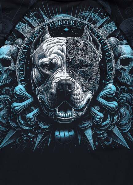 Rashguard longsleeve PIT BULL "WORLD"