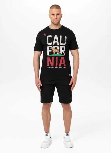 Koszulka męska PIT BULL "CALIFORNIA" - czarny