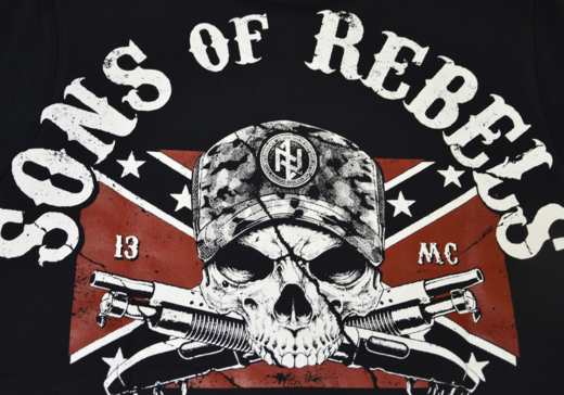 Bluza Dobermans Aggressive "Sons of Rebels BC196" - czarna