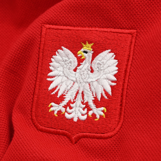 Koszulka Polo Aquila "Godło" - czerwona