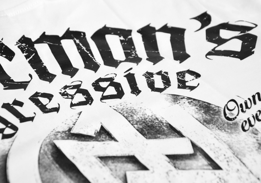 T-shirt Dobermans Aggressive &quot;Black Devil II TS198&quot; - white