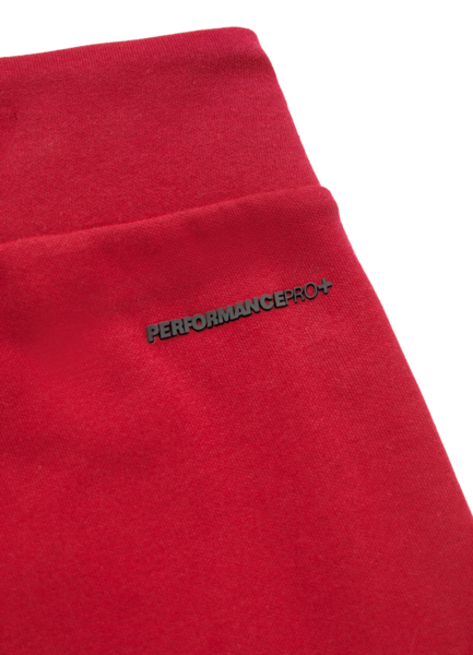 Spodnie dresowe PIT BULL "Alcorn" '21 - czerwone