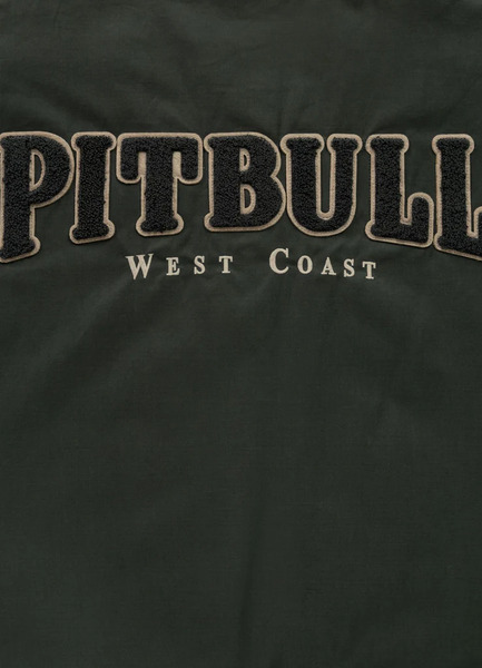 Kurtka przejściowa bejsbolówka PIT BULL "RADFORD" - ciemny zielony