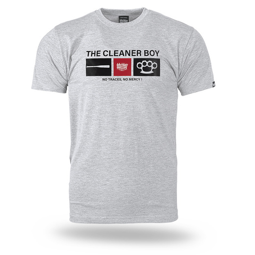 Koszulka T-shirt Dobermans Aggressive "CLEANER BOY" TS396 - szara