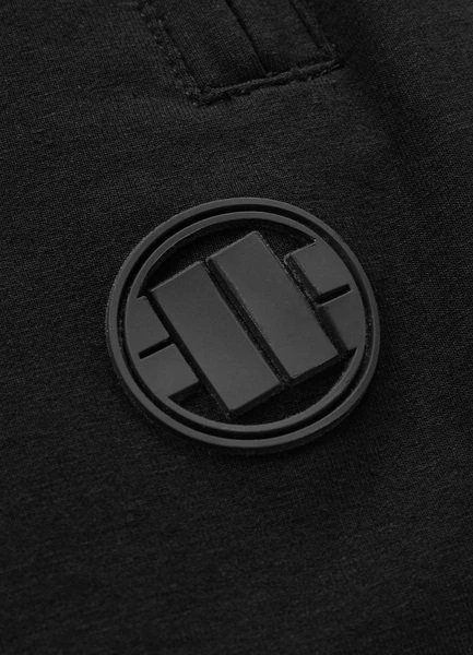 Szorty spodenki dresowe PIT BULL French Terry "Small Logo" 220 - czarne