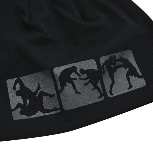 Beanie Pretorian "Mixed Martial Arts" - black/black