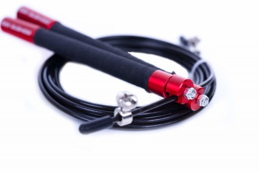 Skakanka CrossFit Bushido DBX Premium Aluminiowa 3 m - czerwona