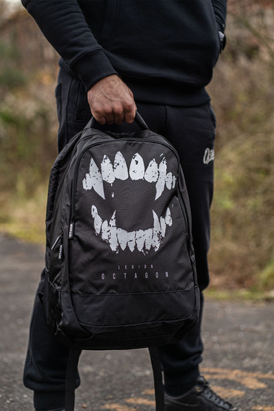 Plecak Legion Octagon "Zęby" black
