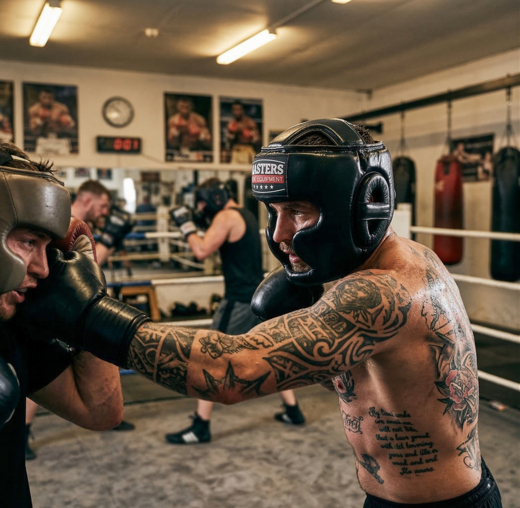 Sparring boxing helmet Masters KSS-KSS-4B1