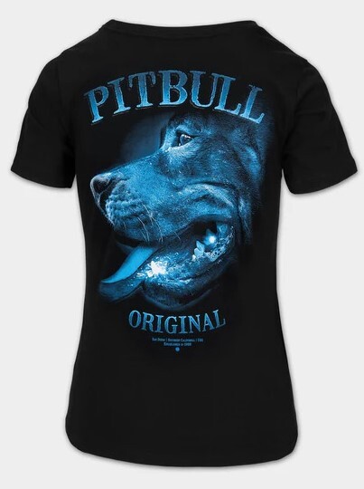 Koszulka damska PIT BULL "MIDNIGHT" - czarny