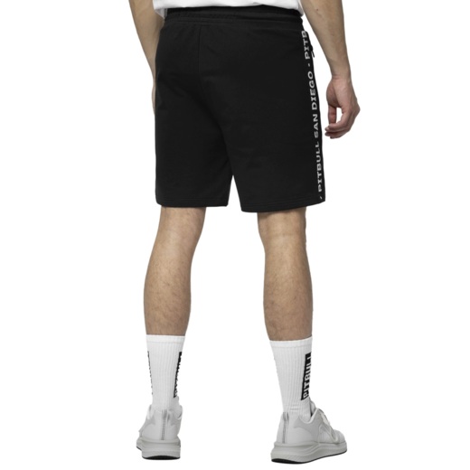 PIT BULL "TAPE PARKER" Men's Sweat Shorts - Black