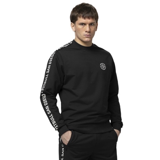 PIT BULL "TAPE PARKER" sweatshirt - black