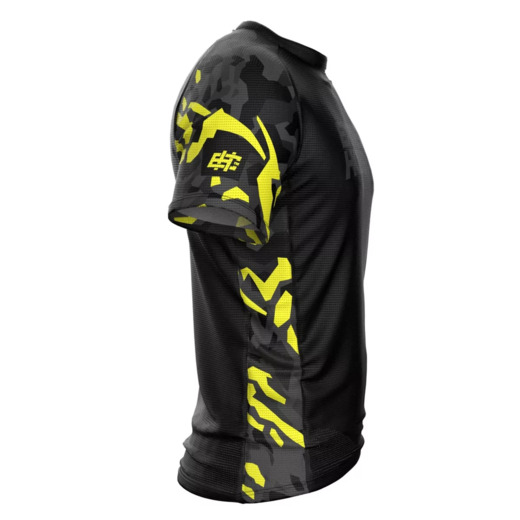 Koszulka techniczna Extreme Hobby | Black Panther - czarny/żółty