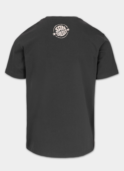 Koszulka męska PIT BULL "SAN DIEGO SUN" - grafitowy