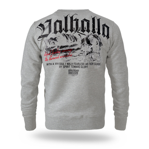 Dobermans Aggressive "VALHALLA III BC400" Sweatshirt - Gray