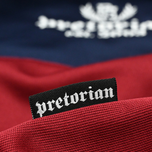 Polyester sweatshirt Pretorian "Est. 2003" - burgund