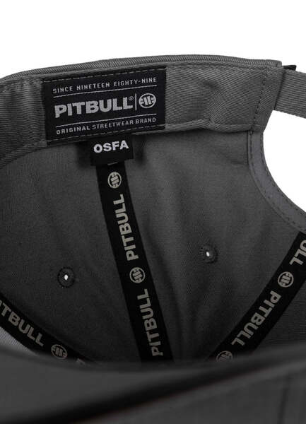 PIT BULL "USA CAL" Snapback Cap - Graphite