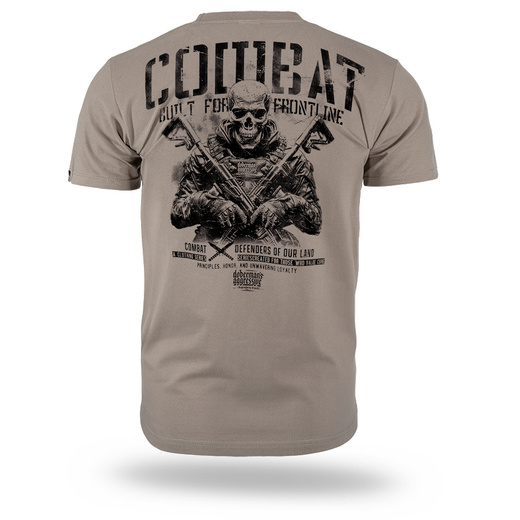Koszulka T-shirt Dobermans Aggressive "COMBAT TS404" - beżowa