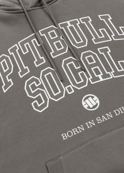 PIT BULL "SO CAL" Men's Hoodie - Taupe