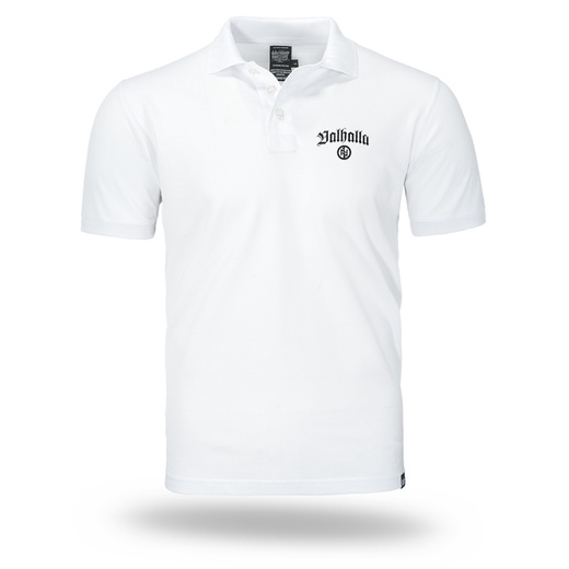 Dobermans Aggressive "VALHALLA III" TSP400 Polo Shirt - White