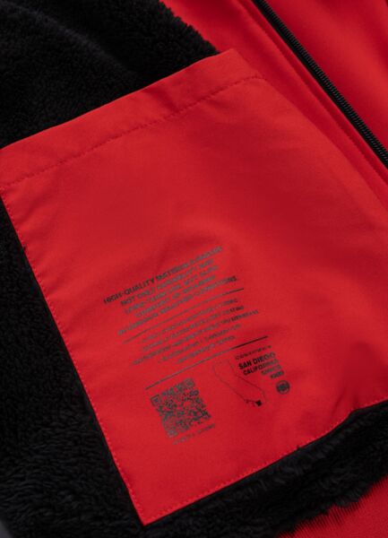 Kurtka softshell PIT BULL "Midway II" - czerwona