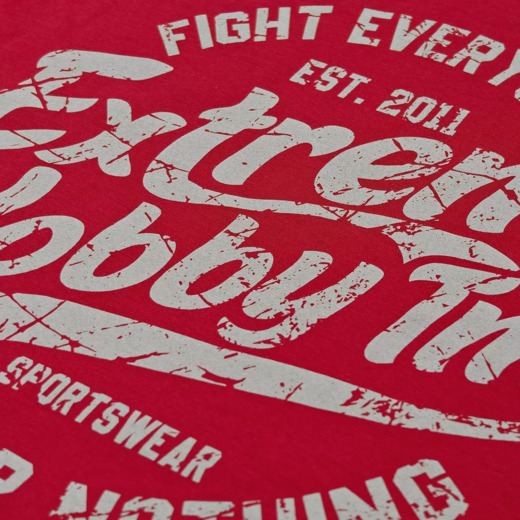 Koszulka T-shirt Extreme Hobby "WHEEL" - malinowy