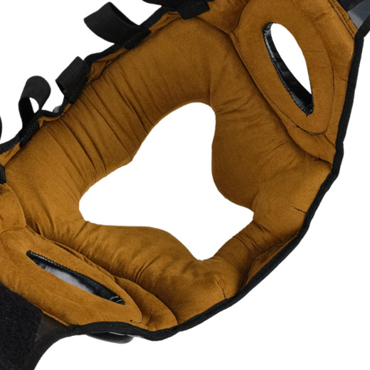 Kask bokserski MASTERS KSS-PU-BLACK