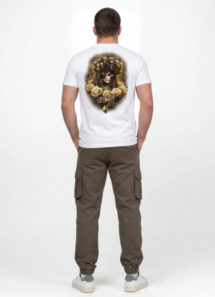 PIT BULL "SANTA MUERTE 26" men's t-shirt - white
