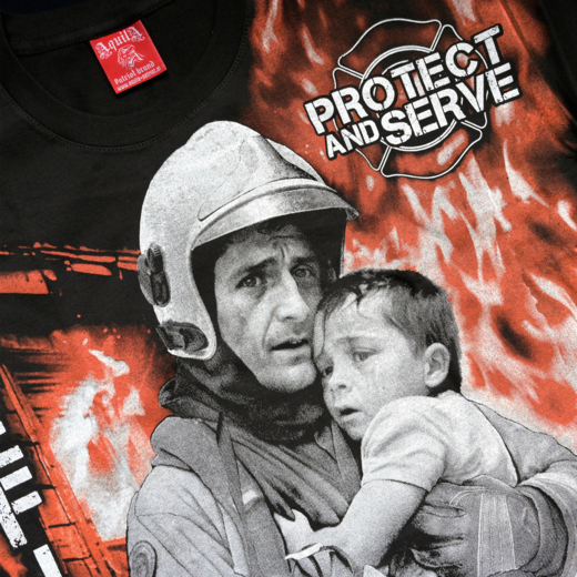 "Protect and serve" HD T-shirt