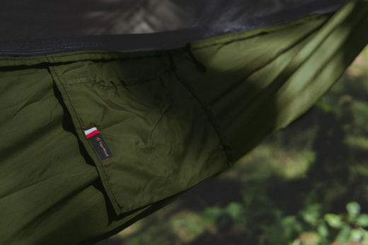 Hamak TIGERWOOD Lekki Ważka V2 – z Moskitierą - oliwkowy