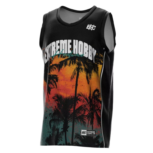 Tank top koszykarski męski Extreme Hobby | HEATWAVE - zielony