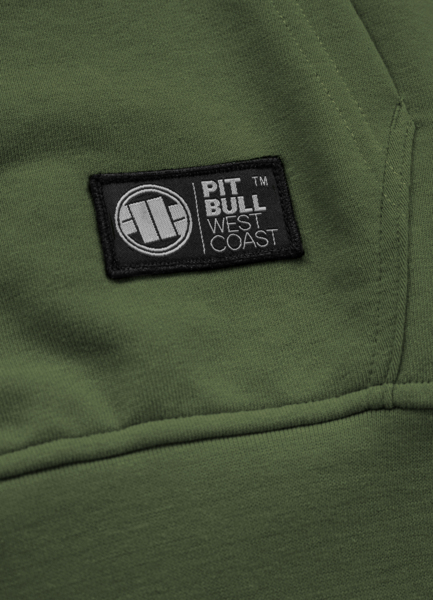 PIT BULL Hoodie "Vintage Boxing" '22 - olive