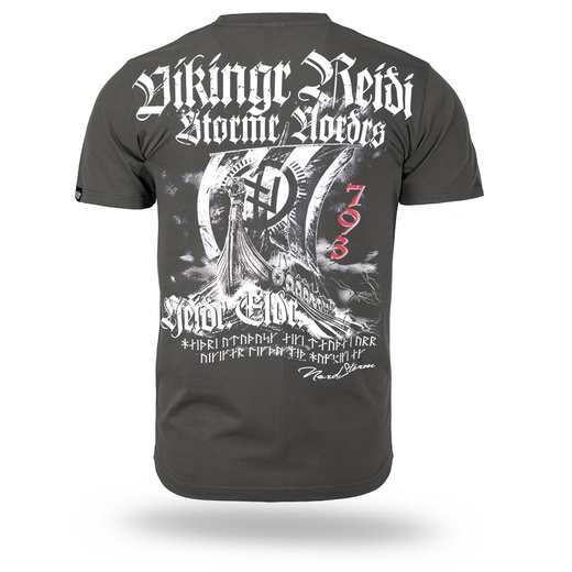 Koszulka T-shirt Dobermans Aggressive "DRAKKAR TS407" - khaki