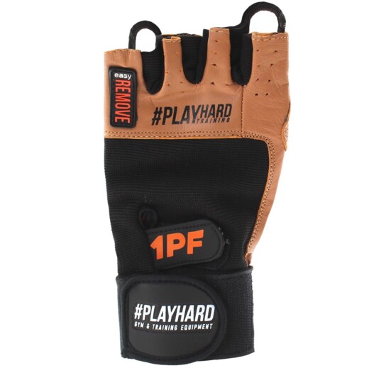 Rękawiczki treningowe skórzane Beltor PLAYHARD usztywnienie nadgarstka