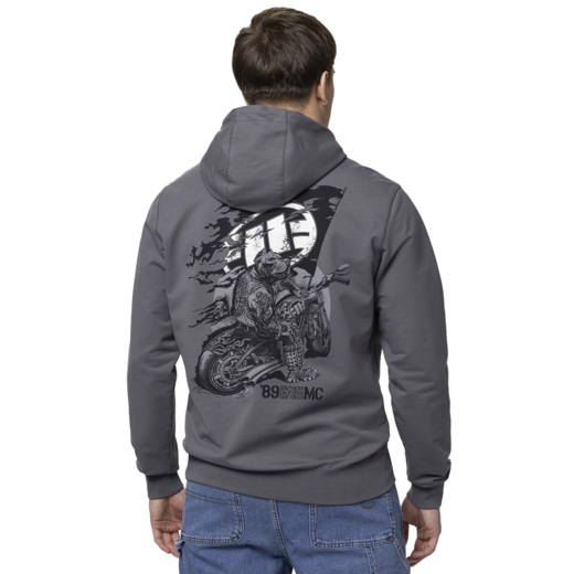 Bluza z kapturem PIT BULL "MC" - grafitowy
