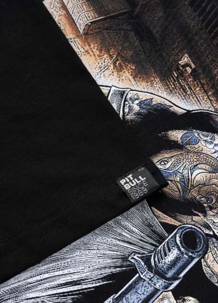 PIT BULL "HATTER" Men's T-Shirt - Black