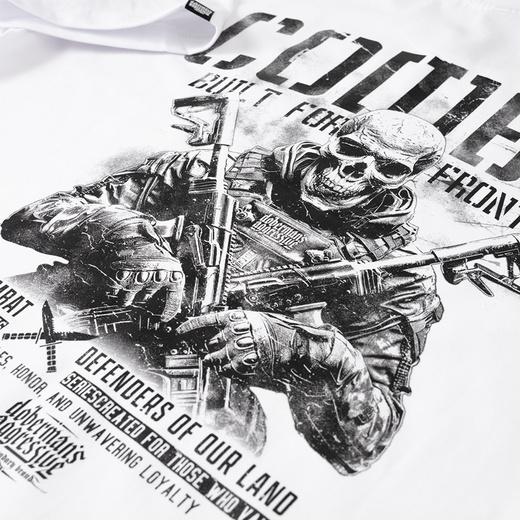 Koszulka T-shirt Dobermans Aggressive "COMBAT TS404" - grafitowa