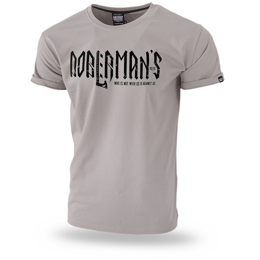 Koszulka T-shirt Dobermans Aggressive "HATCHETS" TS293H - beżowa