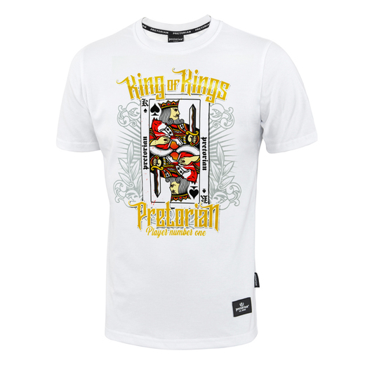 T-shirt Pretorian "King of Kings" - white
