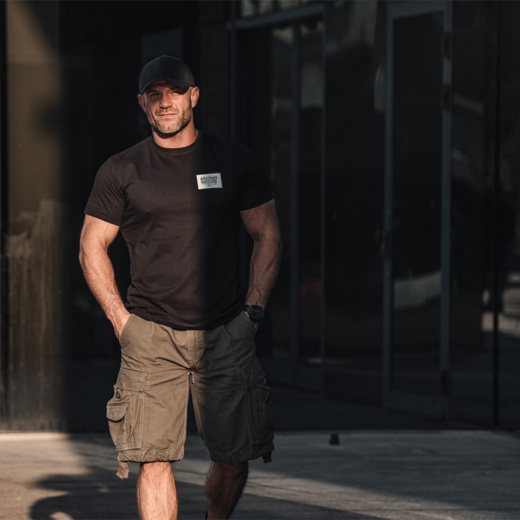 Dobermans Aggressive &quot;PATCH&quot; BC350E sweatshirt - gray