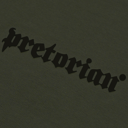 Koszulka Pretorian Ringer "Logo" 3D - oliwkowa
