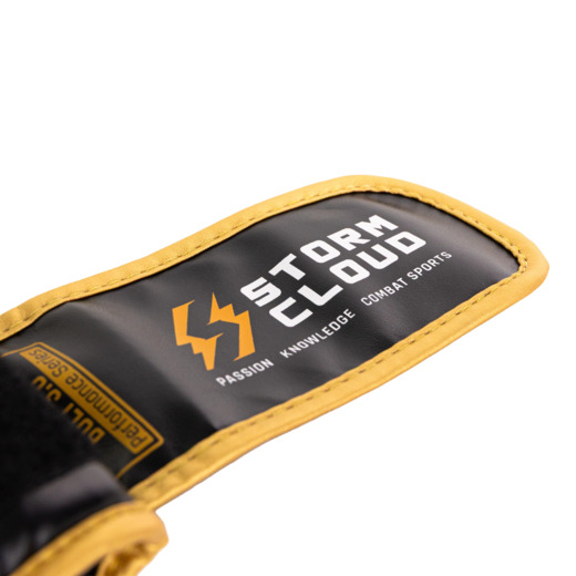 StormCloud "Bolt 3.0" Boxing Gloves - Black and Gold