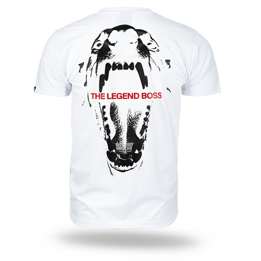 Koszulka T-shirt Dobermans Aggressive "MOUTH" TS391 - biała